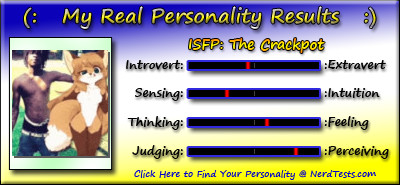 Take the fun personality test @ NerdTests.com.  Click here!