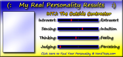 Take the Fun Personality Test @ NerdTests.com