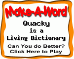Click here to play Make-A-Word word game, and TRY to score better!