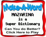 Click here to play Make-A-Word word game, and TRY to score better!