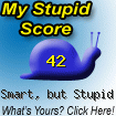 The Stupid Quiz said I am "Kinda Smart, but Stupid!" How stupid are you? Click here to find out!