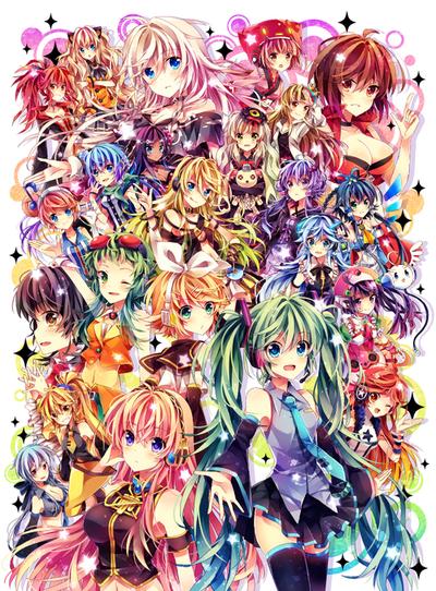 English Vocaloid Characters