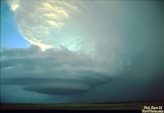 Strange Thunderstorm Mesocyclone