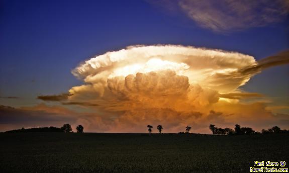 Thunderhead at Dusk