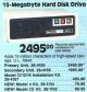 15 MB Hard Drive
